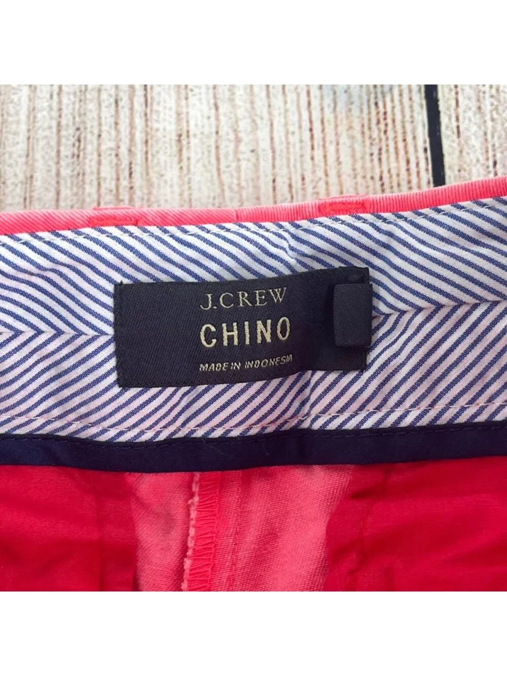 J.Crew Chino Shorts Neon Coral Size 00